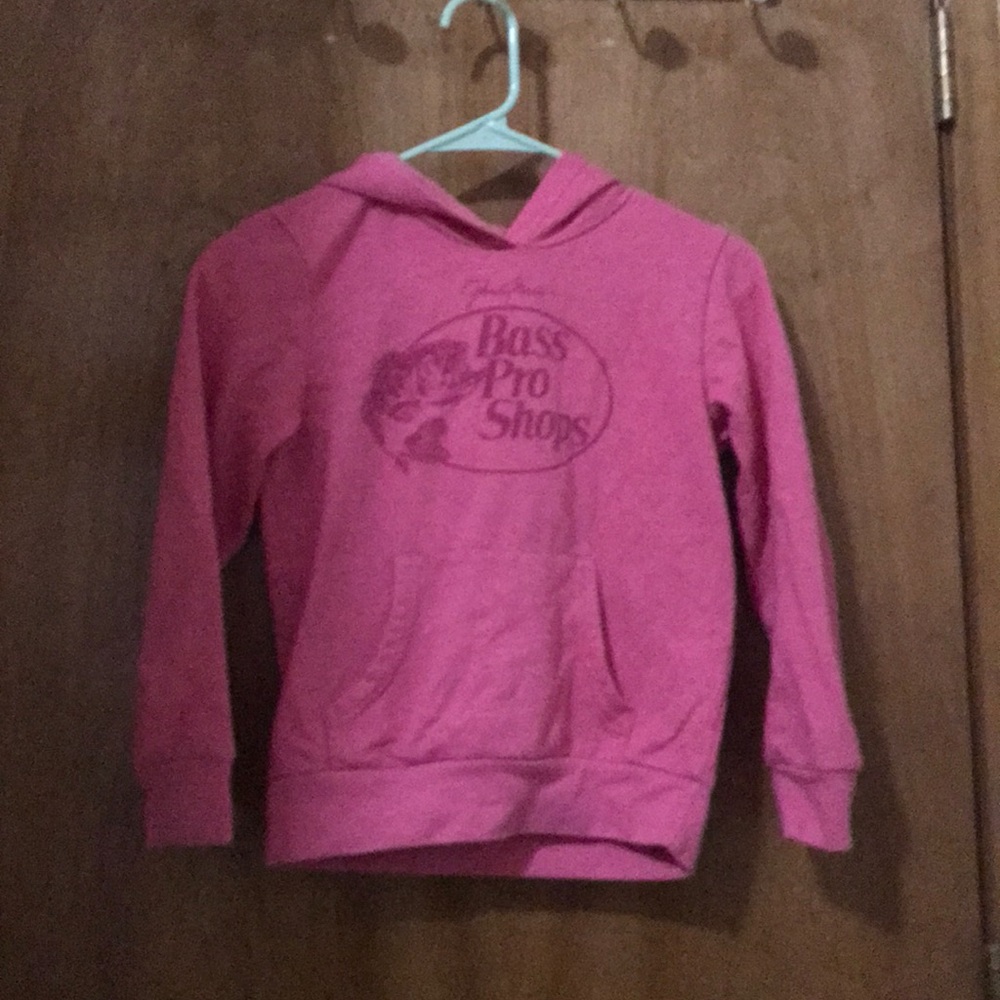 Pink hoodie
